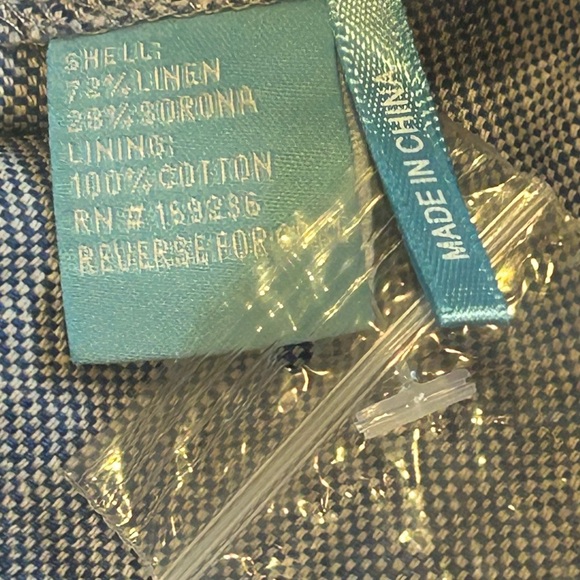 NWOT J McLaughlin Leah Linen-Blend Midi Dress. Chambray women’s size 4 side zip - Picture 11 of 13